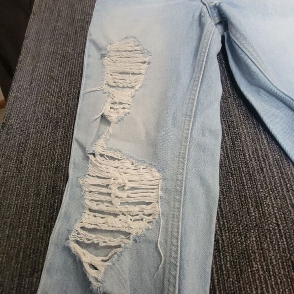 BDG Urban Outfitters Jeans 28 x 27 Denim Distressed Light Wash Straight Fit - Picture 9 of 11